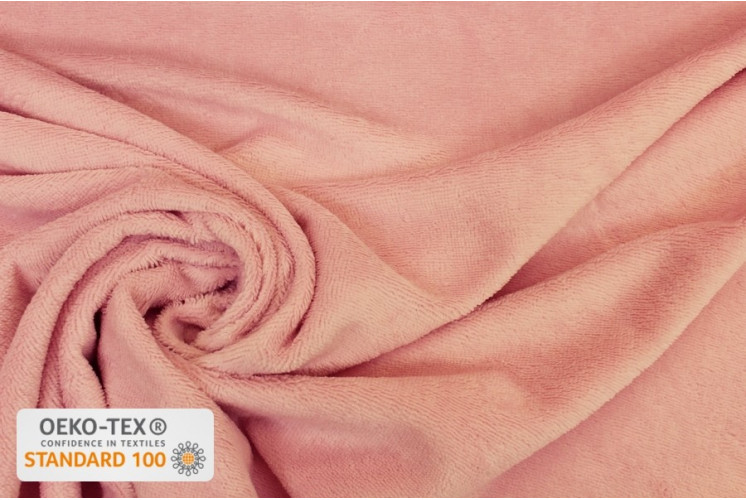 TISSU ÉPONGE BAMBOU 305 GRAMMES ROSE TISSU ÉPONGE BAMBOU 305 GRAMMES ROSE