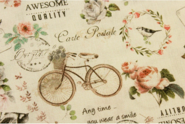 a bicyclette à tulles