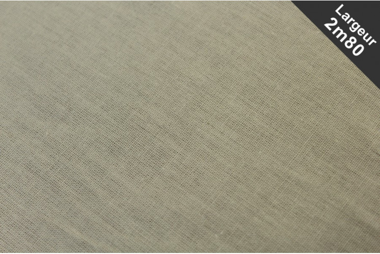 TISSU COTON À DRAP GRANDE LARGEUR