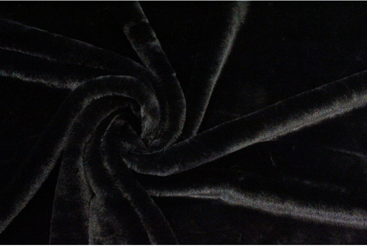 FAUSSE FOURRURE VISON NOIR FAUSSE FOURRURE VISON NOIR