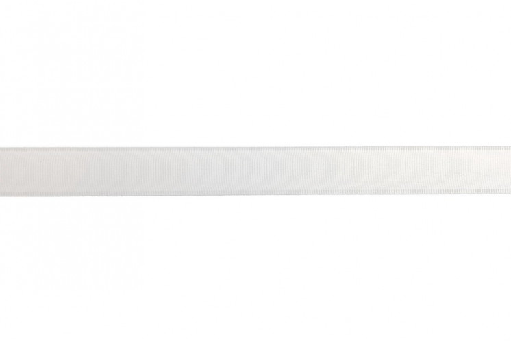 RUBAN TUBULAIRE RUFLETTE 25 MM BLANC RUBAN TUBULAIRE RUFLETTE 25 MM BLANC