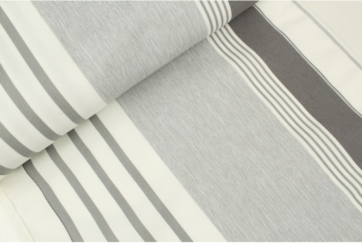 Toile Transat Grille Extérieure Textilène Unie Blanc - Par 50 Cm - Résistante UV