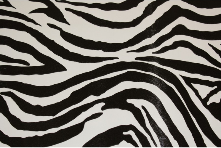 SIMILI CUIR MOTIF ZÈBRE BLANC SIMILI CUIR MOTIF ZÈBRE BLANC