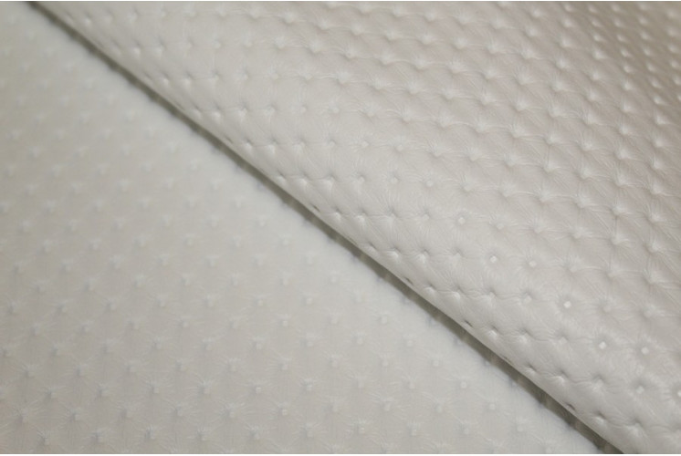 SIMILI CUIR MINI MATELASSÉ BLANC SIMILI CUIR MINI MATELASSÉ BLANC