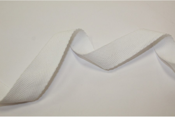 TRESSE À BORDER BLANC 25 MM TRESSE À BORDER BLANC 25 MM