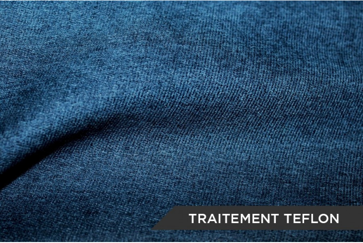 TISSU VELOURS TEFLON UNI BLEU PÉTROLE TISSU VELOURS TEFLON UNI BLEU PÉTROLE