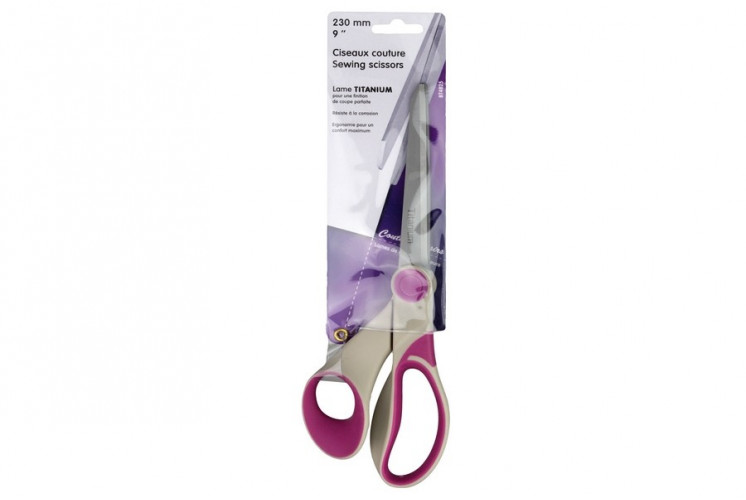 CISEAUX COUTURE TITANIUM 23 CM CISEAUX COUTURE TITANIUM 23 CM