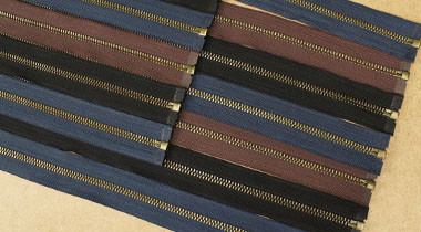 Fermetures à glissière métal séparables