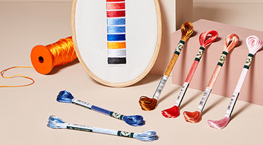 DMC satin embroidery thread 8m