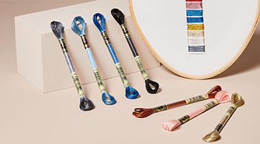 DMC metallic embroidery thread 8m