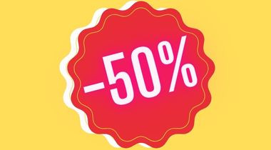 SOLDES -50%
