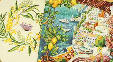 Carrés déco vintage